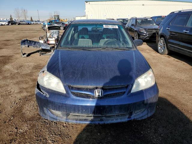 2HGES16324H925406 - 2004 HONDA CIVIC DX VP 蓝色 照片 5