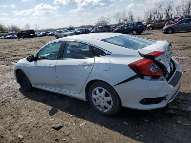 2HGFC2F61KH537730 - 2019 HONDA CIVIC LX WHITE photo 2