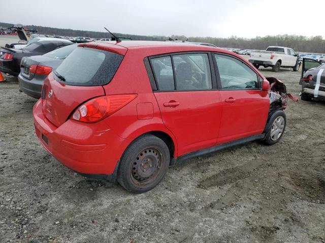 3N1BC1CP9CK800746 - 2012 NISSAN VERSA S RED photo 3