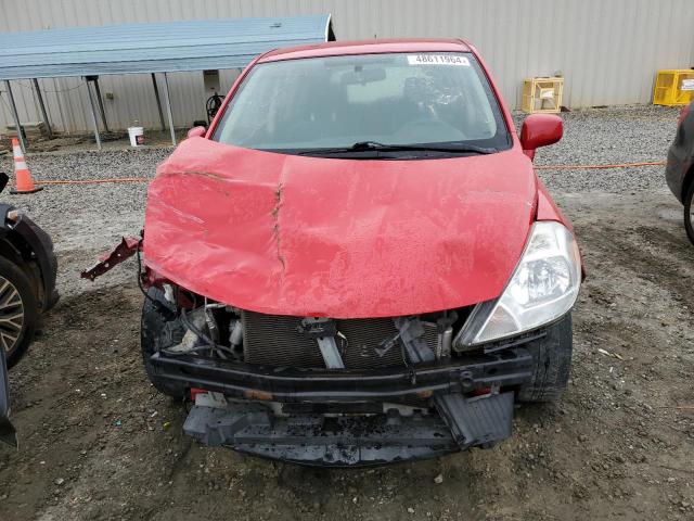 3N1BC1CP9CK800746 - 2012 NISSAN VERSA S RED photo 5