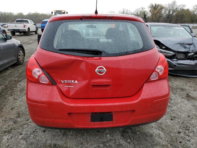 3N1BC1CP9CK800746 - 2012 NISSAN VERSA S RED photo 6