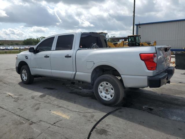 1N6BA1F36JN521688 - 2018 NISSAN TITAN XD S SILVER photo 2