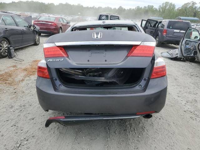 1HGCR2F81EA187067 - 2014 HONDA ACCORD EXL GRAY photo 6