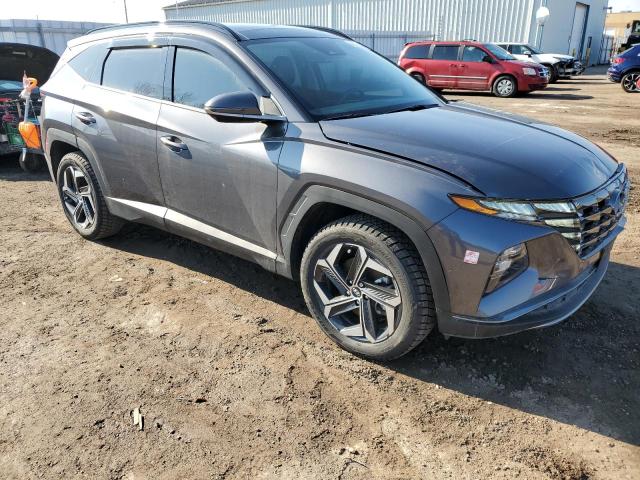 KM8JCCA15PU094993 - 2023 HYUNDAI TUCSON LUXURY GRAY photo 4