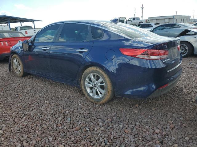 5XXGT4L36GG116489 - 2016 KIA OPTIMA LX BLUE photo 2