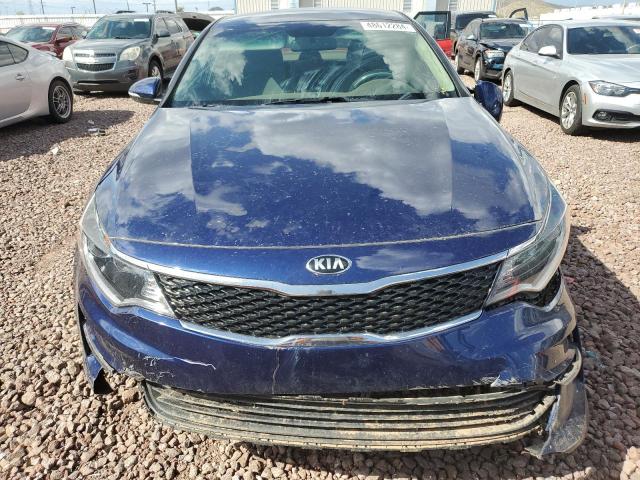 5XXGT4L36GG116489 - 2016 KIA OPTIMA LX BLUE photo 5