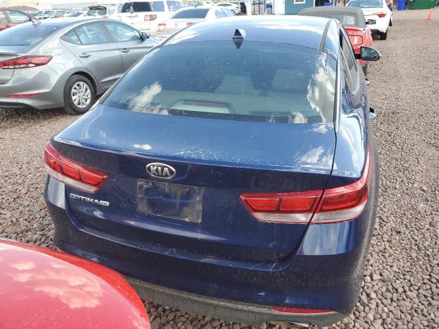 5XXGT4L36GG116489 - 2016 KIA OPTIMA LX BLUE photo 6