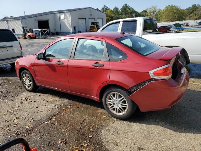 1FAHP3FN2AW206069 - 2010 FORD FOCUS SE RED photo 2