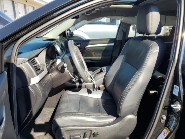 5TDJKRFH1FS100226 - 2015 TOYOTA HIGHLANDER XLE BLACK photo 7