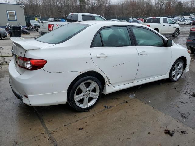 2T1BU4EE5DC028266 - 2013 TOYOTA COROLLA BASE WHITE photo 3