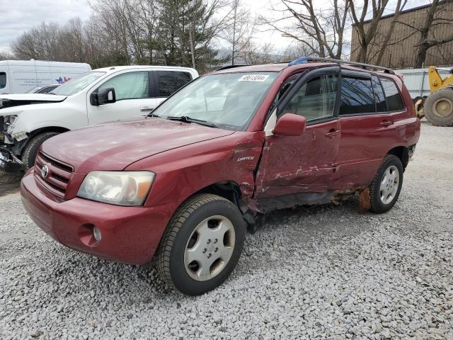 2005 TOYOTA HIGHLANDER LIMITED, 