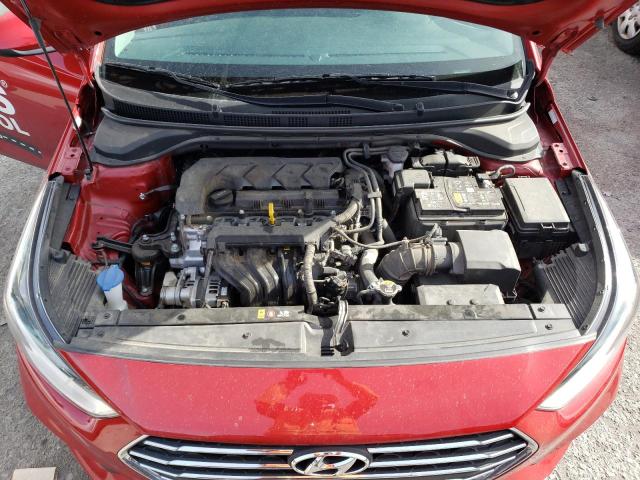 3KPC24A68NE166816 - 2022 HYUNDAI ACCENT SE RED photo 11