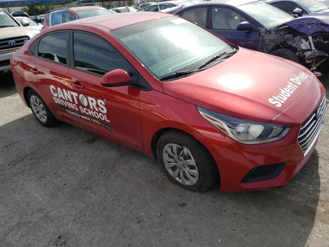 3KPC24A68NE166816 - 2022 HYUNDAI ACCENT SE RED photo 4