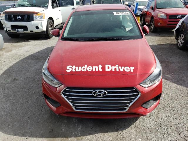 3KPC24A68NE166816 - 2022 HYUNDAI ACCENT SE RED photo 5