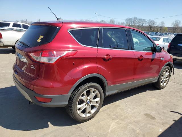 1FMCU9HX0DUD35809 - 2013 FORD ESCAPE SEL RED photo 3