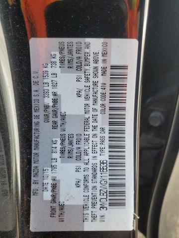 3MYDLBZVXGY116536 - 2016 TOYOTA SCION IA BLACK photo 12