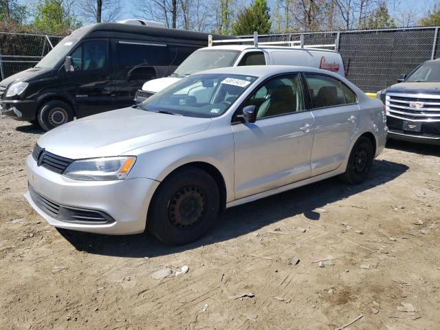 3VW1K7AJ8EM320313 - 2014 VOLKSWAGEN JETTA BASE 银色 照片 1