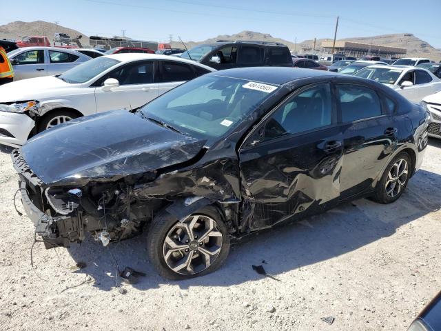 3KPF24AD4KE115806 - 2019 KIA FORTE FE BLACK photo 1