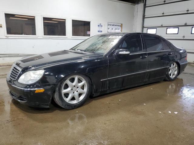 WDBNG83J64A405380 - 2004 MERCEDES-BENZ S 430 4MATIC BLACK photo 1