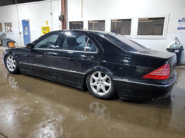 WDBNG83J64A405380 - 2004 MERCEDES-BENZ S 430 4MATIC BLACK photo 2