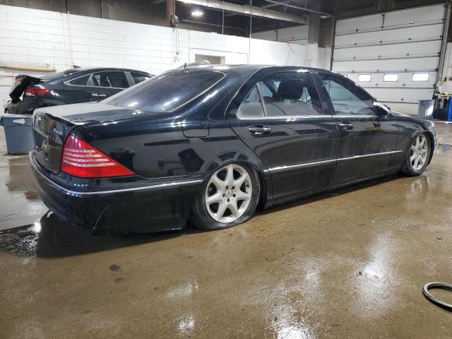 WDBNG83J64A405380 - 2004 MERCEDES-BENZ S 430 4MATIC BLACK photo 3