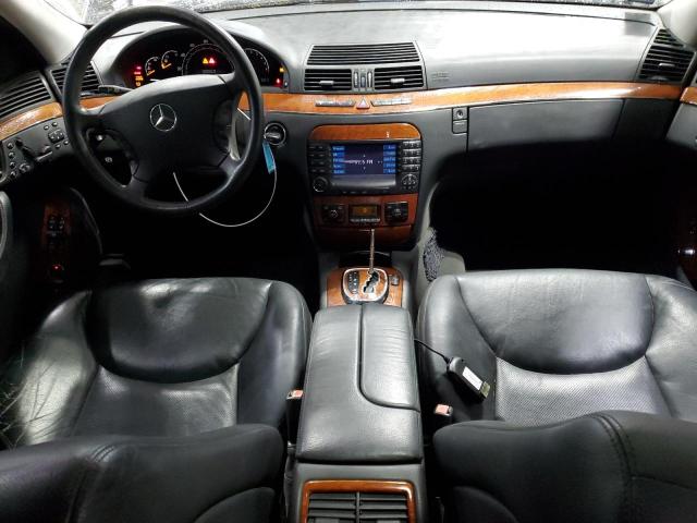 WDBNG83J64A405380 - 2004 MERCEDES-BENZ S 430 4MATIC BLACK photo 8