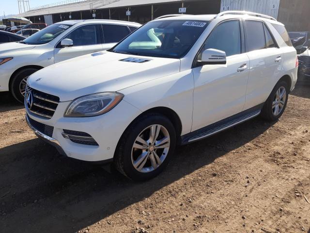 4JGDA5HB8DA196556 - 2013 MERCEDES-BENZ ML 350 4MATIC WHITE photo 1