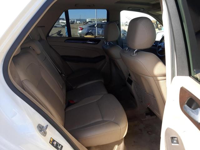 4JGDA5HB8DA196556 - 2013 MERCEDES-BENZ ML 350 4MATIC WHITE photo 10