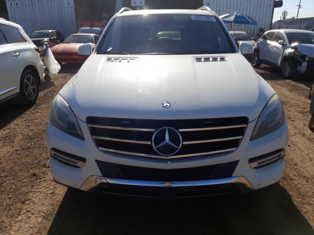 4JGDA5HB8DA196556 - 2013 MERCEDES-BENZ ML 350 4MATIC WHITE photo 5