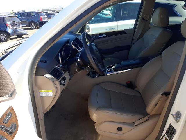 4JGDA5HB8DA196556 - 2013 MERCEDES-BENZ ML 350 4MATIC WHITE photo 7