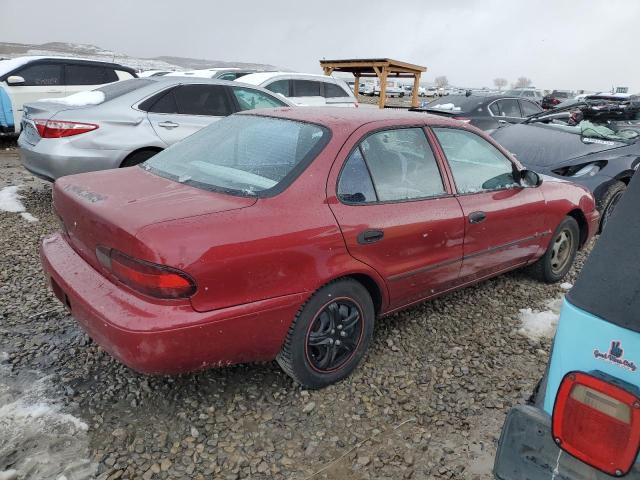 1Y1SK5268VZ447112 - 1997 GEO PRIZM BASE BURGUNDY photo 3