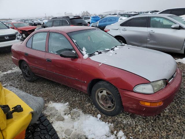 1Y1SK5268VZ447112 - 1997 GEO PRIZM BASE BURGUNDY photo 4