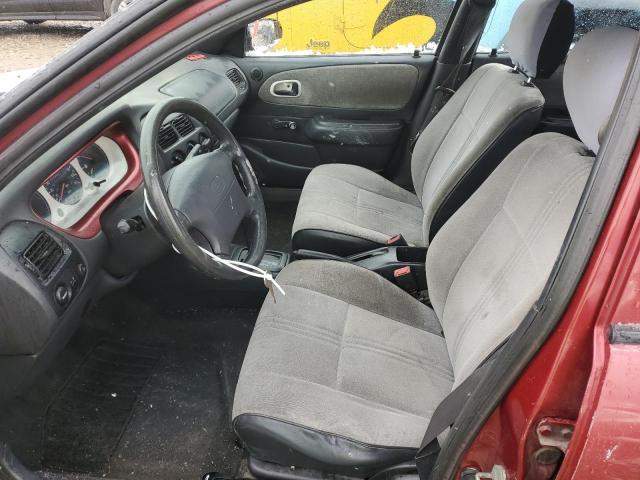 1Y1SK5268VZ447112 - 1997 GEO PRIZM BASE BURGUNDY photo 7