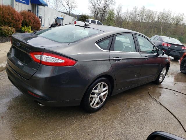 3FA6P0H77FR212495 - 2015 FORD FUSION SE GRAY photo 3