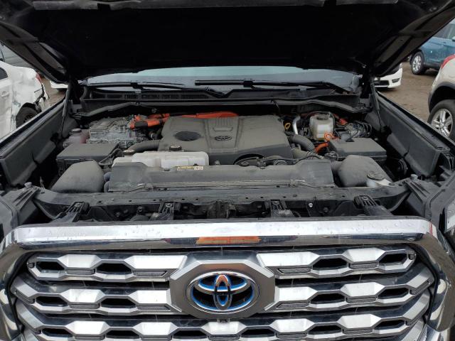 5TFMC5DB1NX012075 - 2022 TOYOTA TUNDRA CREWMAX PLATINUM BLACK photo 11
