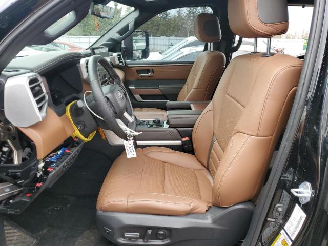 5TFMC5DB1NX012075 - 2022 TOYOTA TUNDRA CREWMAX PLATINUM BLACK photo 7