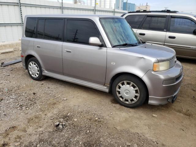 JTLKT324264030477 - 2006 TOYOTA SCION XB 银色 照片 4
