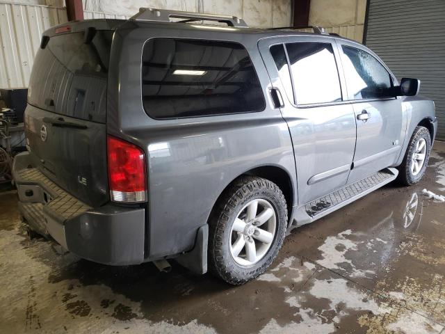 5N1BA08CX7N724257 - 2007 NISSAN ARMADA SE CHARCOAL photo 3