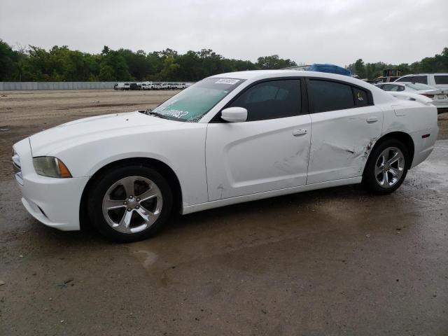 2C3CDXBG5DH606730 - 2013 DODGE CHARGER SE WHITE photo 1