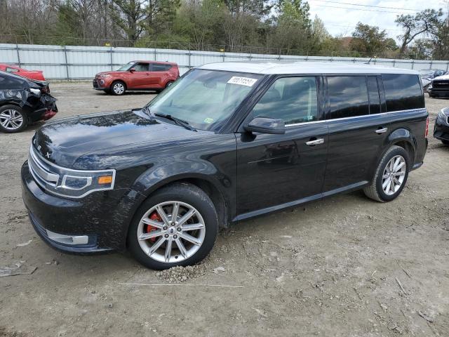 2FMGK5D88EBD02286 - 2014 FORD FLEX LIMITED BLACK photo 1