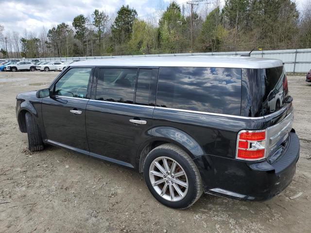 2FMGK5D88EBD02286 - 2014 FORD FLEX LIMITED BLACK photo 2