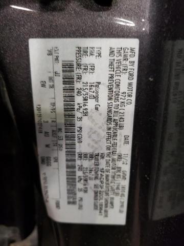 1FADP3F22DL189641 - 2013 FORD FOCUS SE GRAY photo 12