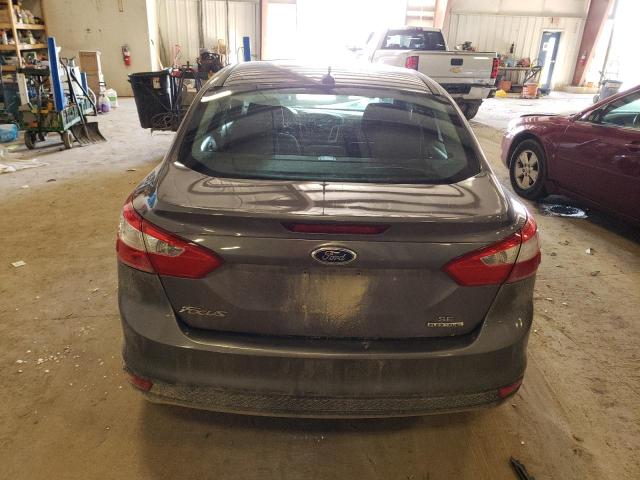 1FADP3F22DL189641 - 2013 FORD FOCUS SE GRAY photo 6