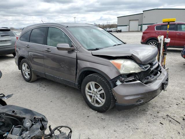 5J6RE3H78AL046987 - 2010 HONDA CR-V EXL GRAY photo 4