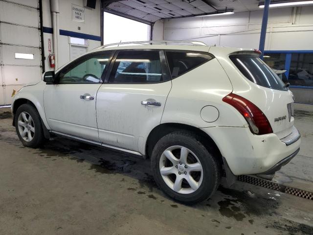 JN8AZ08WX7W634009 - 2007 NISSAN MURANO SL WHITE photo 2