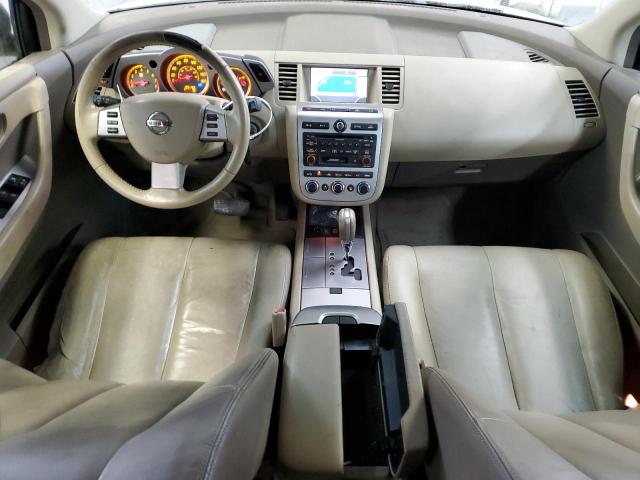 JN8AZ08WX7W634009 - 2007 NISSAN MURANO SL WHITE photo 8