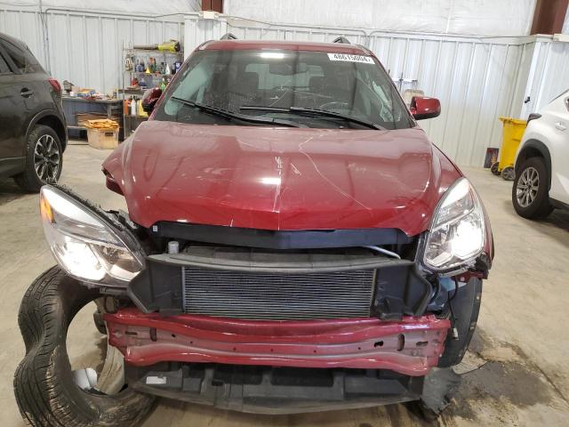 2GNALCEK5H1586631 - 2017 CHEVROLET EQUINOX LT RED photo 5