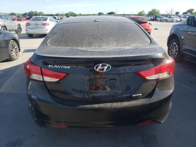 5NPDH4AE7BH012275 - 2011 HYUNDAI ELANTRA GLS BLACK photo 6