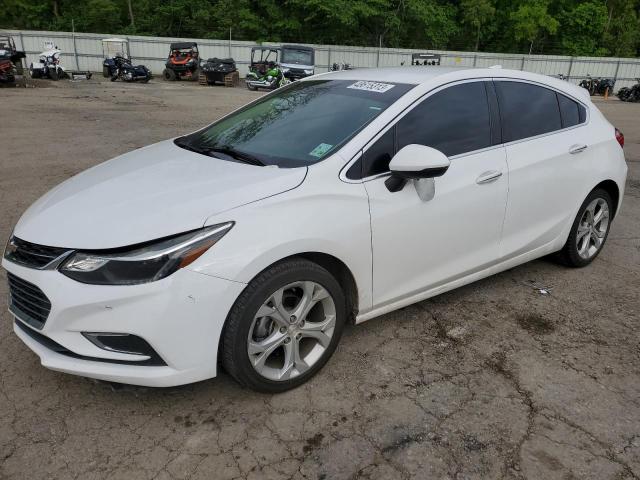 3G1BF6SM1HS596257 - 2017 CHEVROLET CRUZE PREMIER WHITE photo 1