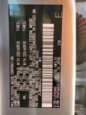 JTJBARBZ4J2177319 - 2018 LEXUS NX 300 BASE Qızıl foto 13